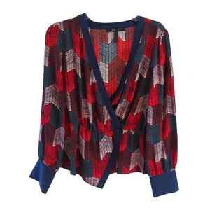 BCBG Max Azria V-Neck Bouse, Medium